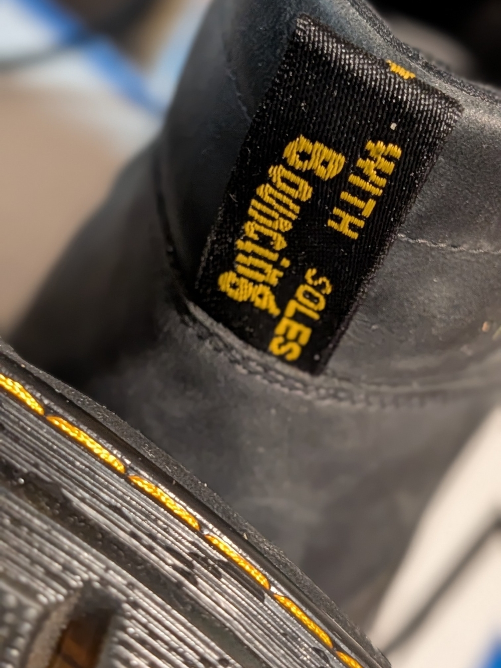 Dr. Martens (Docs) New-ish Mens Boots